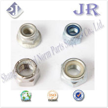 AISI/ASME HEX nylon NUTS plated ts16949 iso9001